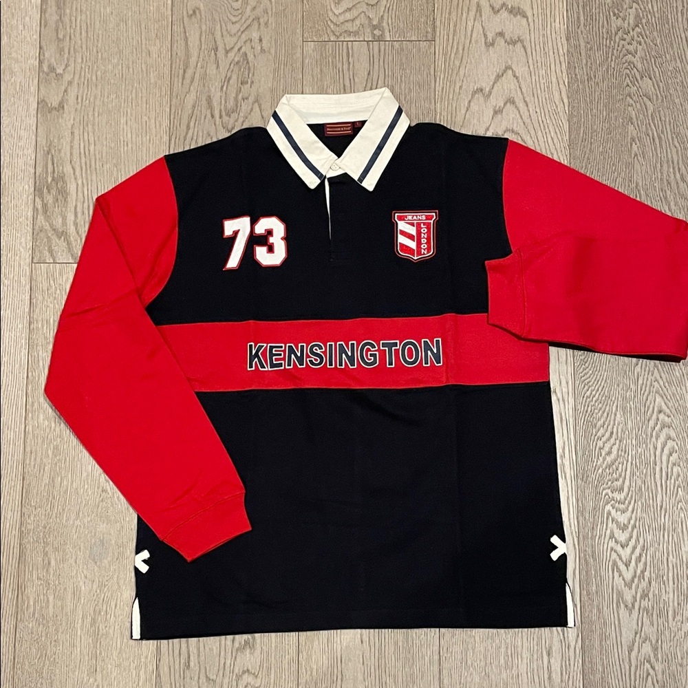 Abercrombie Kensington Rugby Shirt NWOT